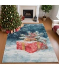 Dalyn Merry & Bright Blue MY13 2ft.6in. x 3ft.10in. Rug