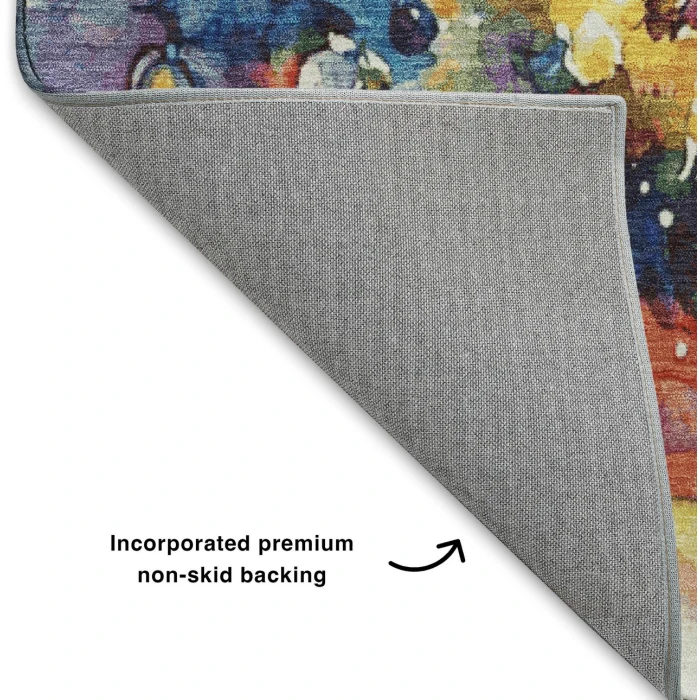 Dalyn Merry & Bright Blue MY14 2ft.6in. x 3ft.10in. Rug