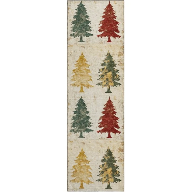 Dalyn Merry & Bright Ivory MY17 2ft.3in. x 7ft.6in. Rug