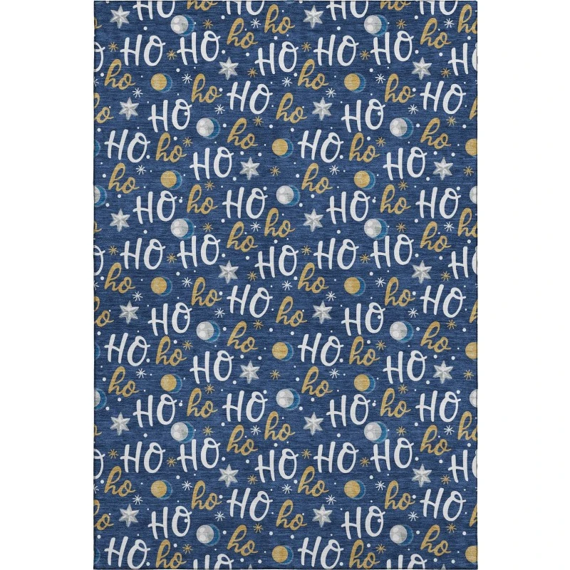 Dalyn Merry & Bright Blue MY18 9ft. x 12ft. Rug
