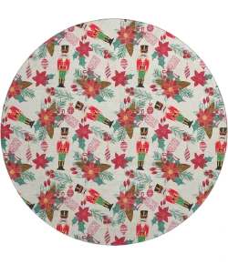 Dalyn Merry & Bright Ivory MY19 8ft. x 8ft. Rug