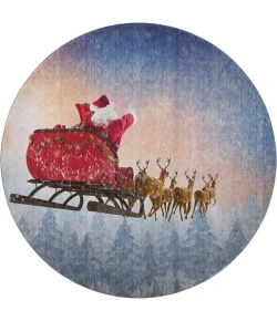 Dalyn Merry & Bright Blue MY1 8ft. x 8ft. Rug