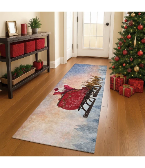 Dalyn Merry & Bright Blue MY1 2ft.3in. x 7ft.6in. Rug