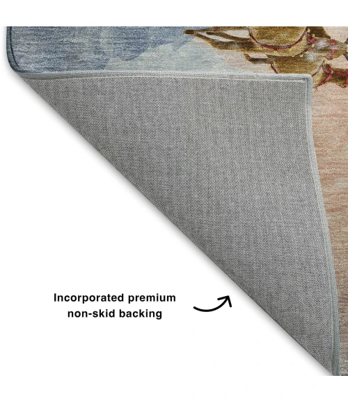 Dalyn Merry & Bright Blue MY1 3ft. x 5ft. Rug