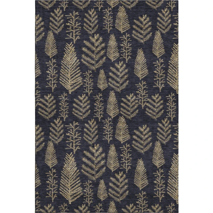 Dalyn Merry & Bright Black MY21 2ft.6in. x 3ft.10in. Rug