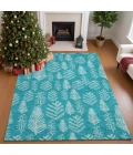 Dalyn Merry & Bright Teal MY21 10ft. x 14ft. Rug