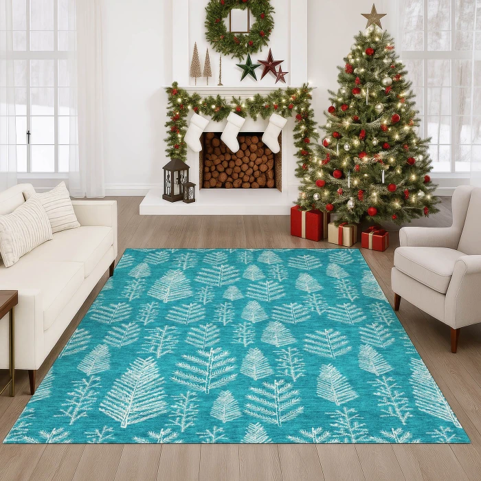 Dalyn Merry & Bright Teal MY21 10ft. x 14ft. Rug