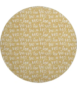 Dalyn Merry & Bright Gold MY22 8ft. x 8ft. Rug