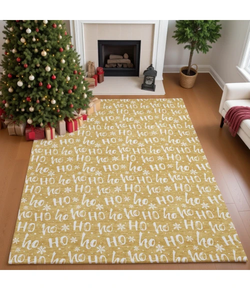 Dalyn Merry & Bright Gold MY22 8ft. x 10ft. Rug