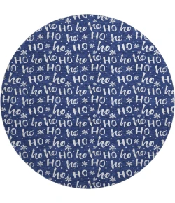 Dalyn Merry & Bright Blue MY22 8ft. x 8ft. Rug
