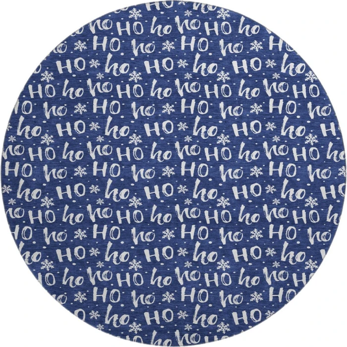 Dalyn Merry & Bright Blue MY22 8ft. x 8ft. Rug