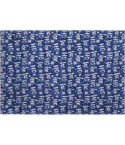 Dalyn Merry & Bright Blue MY22 1ft.8in. x 2ft.6in. Rug