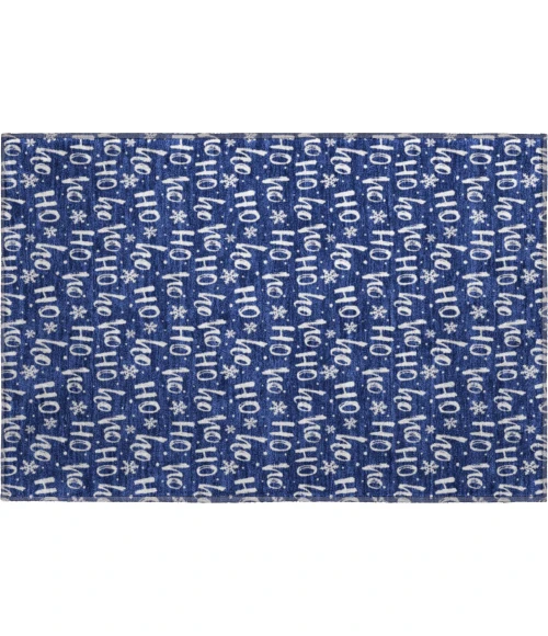 Dalyn Merry & Bright Blue MY22 1ft.8in. x 2ft.6in. Rug