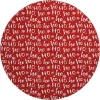 Dalyn Merry & Bright Red MY22 8ft. x 8ft. Rug