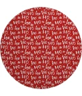 Dalyn Merry & Bright Red MY22 8ft. x 8ft. Rug