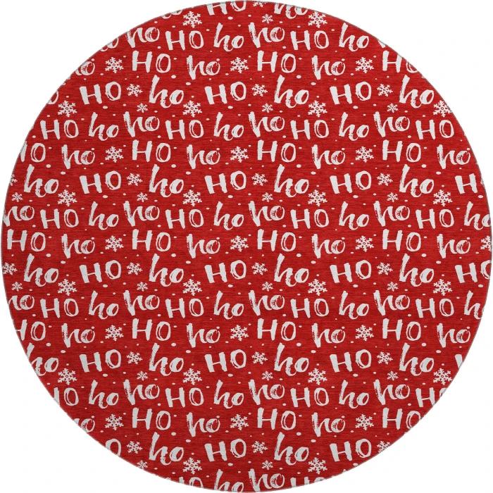 Dalyn Merry & Bright Red MY22 8ft. x 8ft. Rug