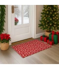 Dalyn Merry & Bright Red MY22 1ft.8in. x 2ft.6in. Rug