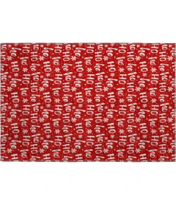 Dalyn Merry & Bright Red MY22 1ft.8in. x 2ft.6in. Rug