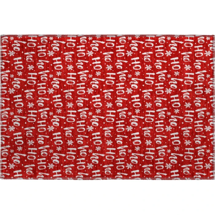 Dalyn Merry & Bright Red MY22 1ft.8in. x 2ft.6in. Rug