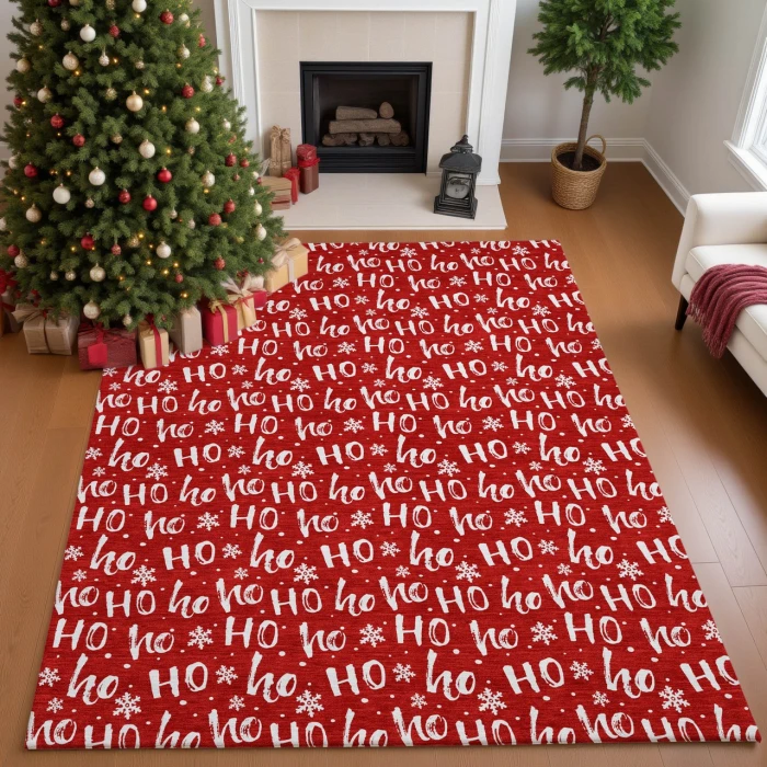 Dalyn Merry & Bright Red MY22 8ft. x 10ft. Rug