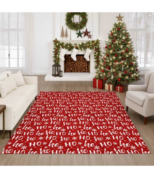 Dalyn Merry & Bright Red MY22 8ft. x 10ft. Rug