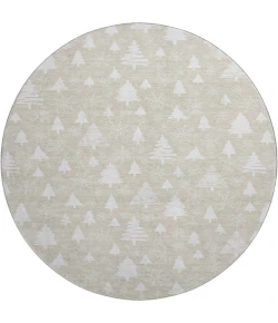 Dalyn Merry & Bright Brown MY23 8ft. x 8ft. Rug