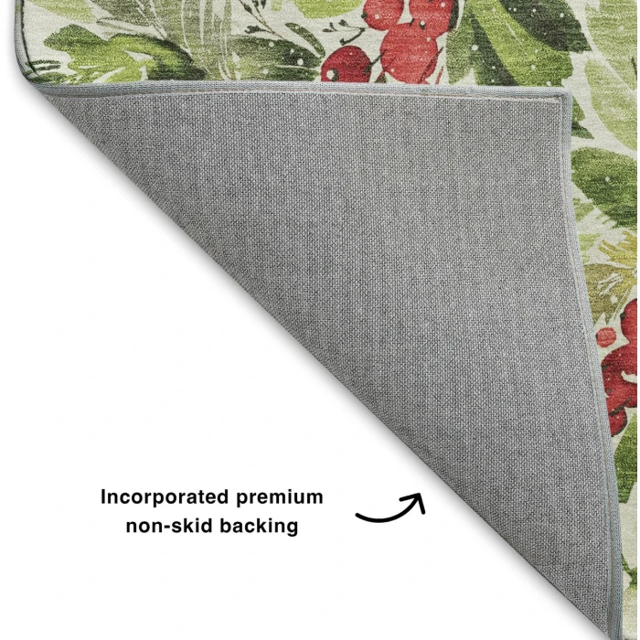 Dalyn Merry & Bright Green MY24 2ft.3in. x 7ft.6in. Rug