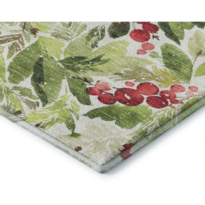 Dalyn Merry & Bright Green MY24 2ft.3in. x 7ft.6in. Rug