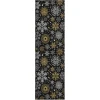 Dalyn Merry & Bright Black MY25 2ft.3in. x 7ft.6in. Rug
