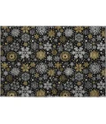Dalyn Merry & Bright Black MY25 1ft.8in. x 2ft.6in. Rug