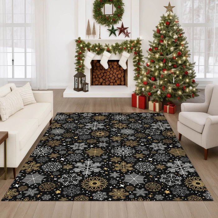 Dalyn Merry & Bright Black MY25 10ft. x 14ft. Rug