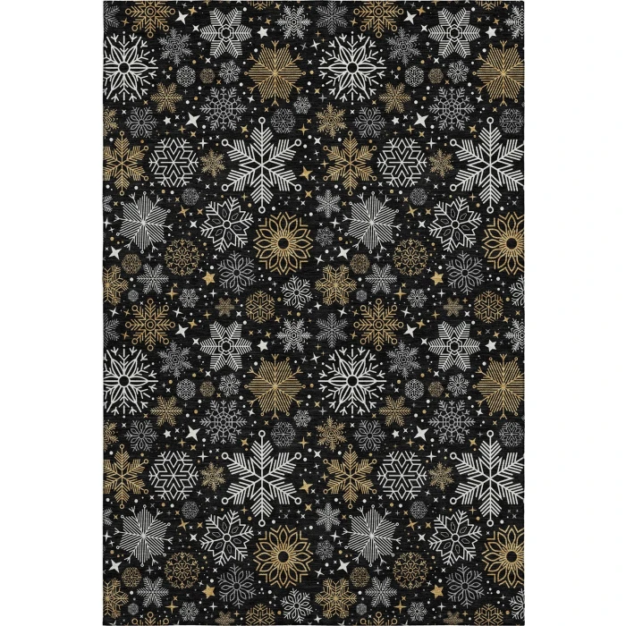 Dalyn Merry & Bright Black MY25 10ft. x 14ft. Rug