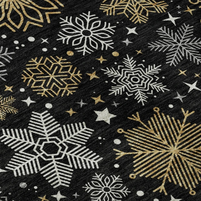 Dalyn Merry & Bright Black MY25 10ft. x 14ft. Rug