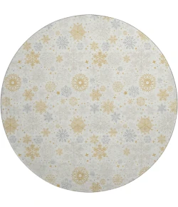Dalyn Merry & Bright Ivory MY25 8ft. x 8ft. Rug
