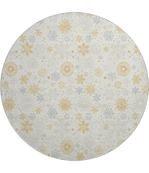 Dalyn Merry & Bright Ivory MY25 8ft. x 8ft. Rug