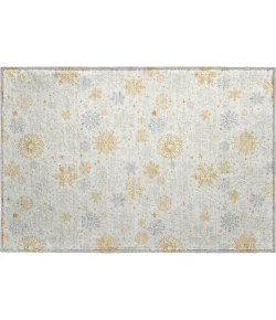Dalyn Merry & Bright Ivory MY25 1ft.8in. x 2ft.6in. Rug