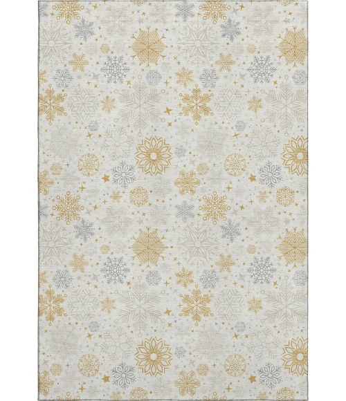 Dalyn Merry & Bright Ivory MY25 8ft. x 10ft. Rug