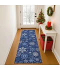 Dalyn Merry & Bright Blue MY25 2ft.3in. x 7ft.6in. Rug