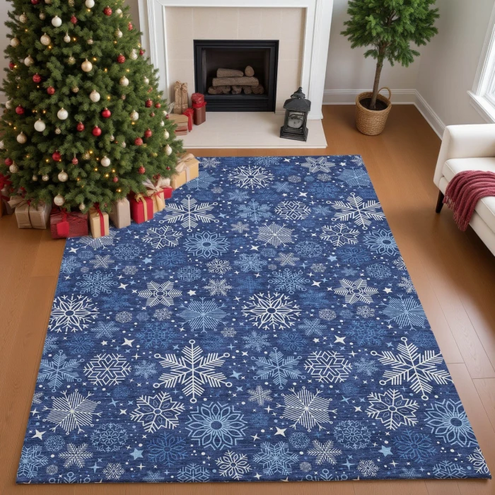 Dalyn Merry & Bright Blue MY25 10ft. x 14ft. Rug