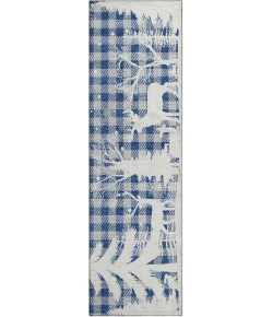 Dalyn Merry & Bright Blue MY26 2ft.3in. x 7ft.6in. Rug