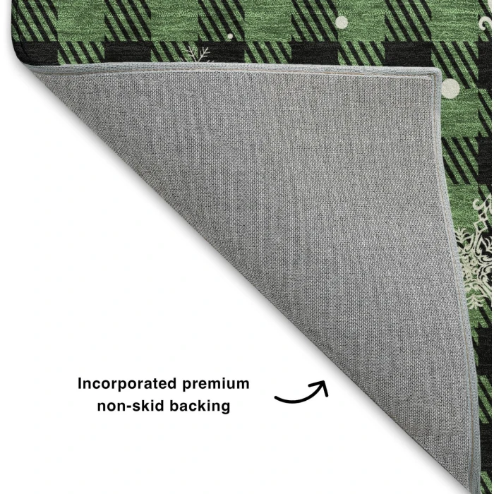 Dalyn Merry & Bright Green MY26 2ft.3in. x 7ft.6in. Rug