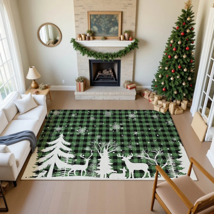 Dalyn Merry & Bright Green MY26 5ft. x 7ft.6in. Rug