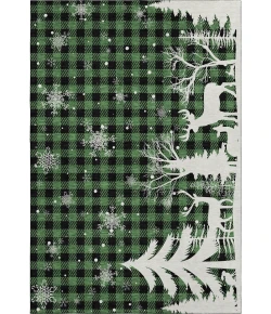 Dalyn Merry & Bright Green MY26 3ft. x 5ft. Rug