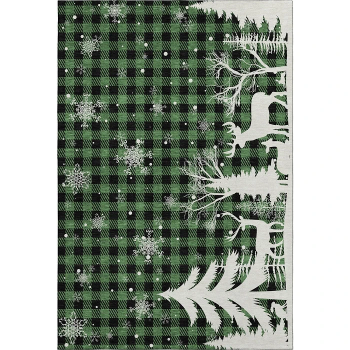 Dalyn Merry & Bright Green MY26 5ft. x 7ft.6in. Rug