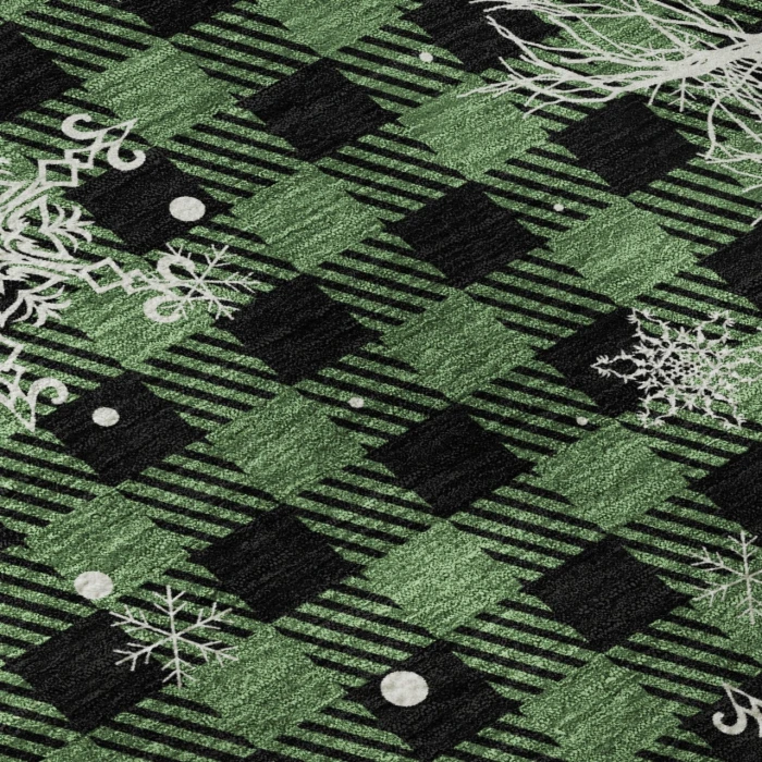 Dalyn Merry & Bright Green MY26 2ft.3in. x 7ft.6in. Rug