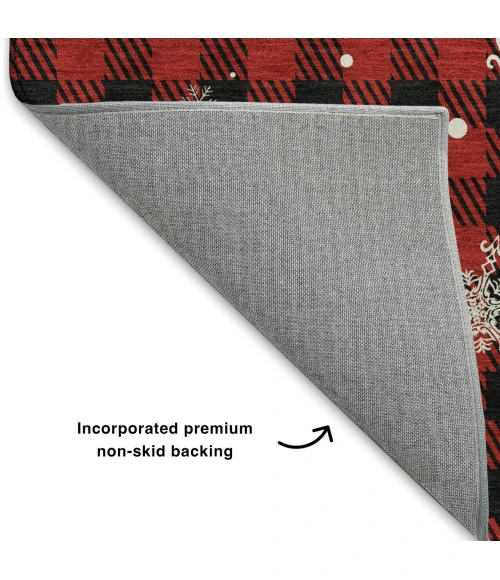 Dalyn Merry & Bright Red MY26 3ft. x 5ft. Rug