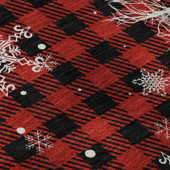 Dalyn Merry & Bright Red MY26 2ft.3in. x 7ft.6in. Rug