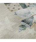 Dalyn Merry & Bright Brown MY27 8ft. x 8ft. Rug