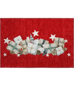 Dalyn Merry & Bright Red MY27 1ft.8in. x 2ft.6in. Rug