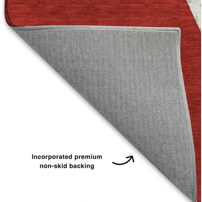Dalyn Merry & Bright Red MY27 2ft.3in. x 7ft.6in. Rug